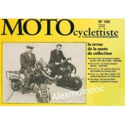 Motocyclettiste n° 102